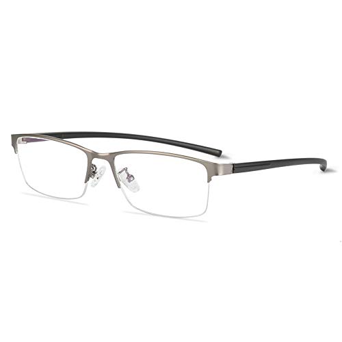 Übergang Photochrome ultraleichte Lesebrille Benutzerdefinierte Metallstärke Rahmen Herren- und Damenmode HD Tragbare Lesebrille UV400 Sonnenbrille 0 bis 600