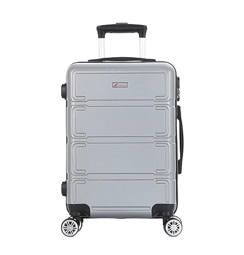 IRYZE Koffer Reisekoffer Reisegepäck, Mittelgroß, Groß, Glatt, Klein, Handgepäck, Bequem Und Leicht Trolley Boardcase (Color : B, Size : 20inch)