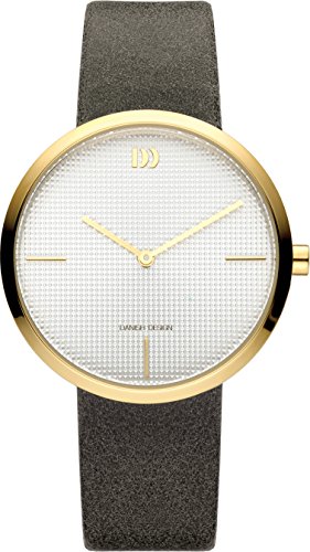 Danish Design Damen Analog Quarz Uhr mit Leder Armband IV15Q1232