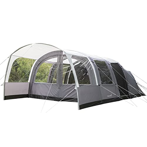 Skandika aufblasbares Zelt Timola 6 Air Protect | Luftzelt, Familienzelt, 6 Personen Zelt, wasserdicht, 5000 mm Wassersäule, 210 cm Stehhöhe, Canopy, Air Tent | Outdoor, Camping, Zelten