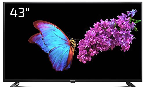 DYON Live 43 Pro-X 108 cm (43 Zoll) Fernseher (Full-HD, Triple Tuner (DVB-C/-S2/-T2), Hotelmodus, USB-Media Player)[Modelljahr 2021]