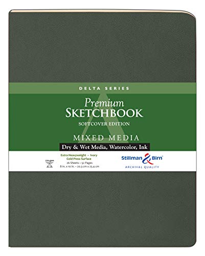 Delta Softcover Sketchbook 8X10 by Stillman & Birn