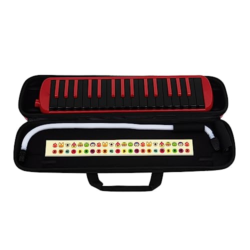 Kcvzitrds 1 Set 32-Key Play Mundharmonika EVA Piano Bag Anfänger Erwachsene Bildung Musikinstrument