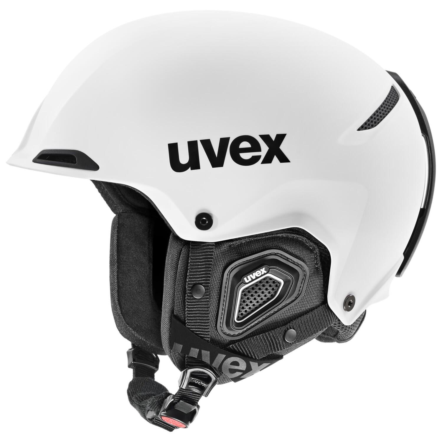 uvex Unisex – Erwachsene Jakk+ IAS Skihelm, white mat, 52-55 cm
