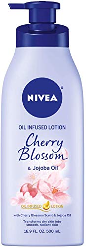 Nivea NIVEA Oil Infused Body Lotion Cherry Blossom und Jojoba-Öl, 16,9 Flüssigunze