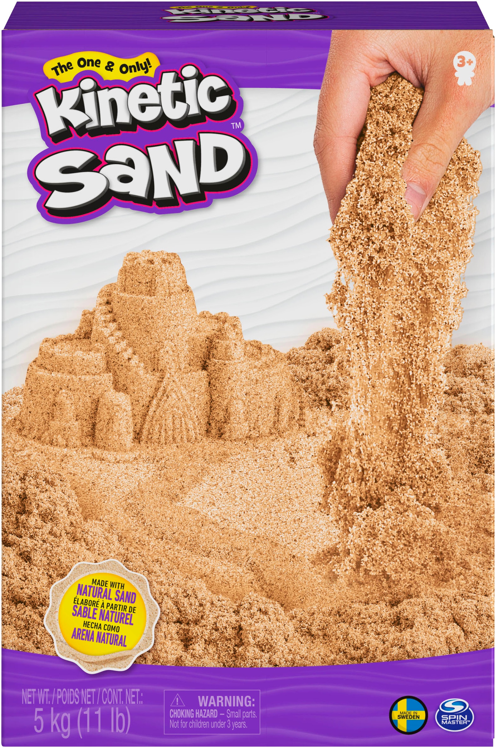 Spin Master Kreativset "Kinetic Sand - Braun 5 kg"