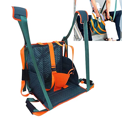 Transportgurt für Patientenlifter, Transfersitzpolster, medizinische Mobilität, Notfall-Rollstuhl-Transportgurt, max. Belastung 100 kg