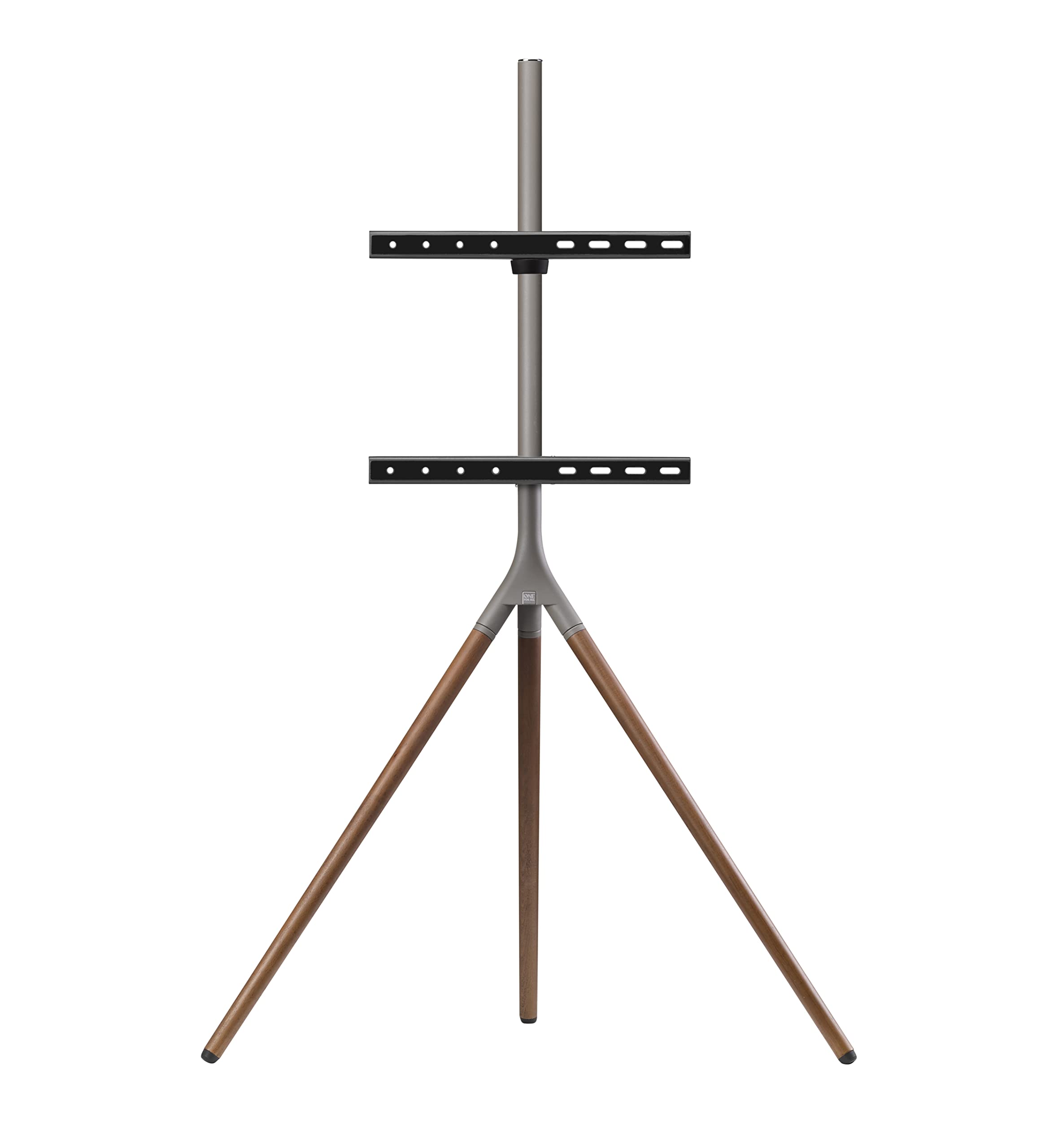 One For All Universelles Tripod TV-Stativ - Bildschirmgrößen 32-65'' - LCD/LED/Plasma/OLED/QLED-TV-Geräte/schwenkbar um 360° - Höhenverstellbar - VESA 400x400 - elegantes Design - WM7471