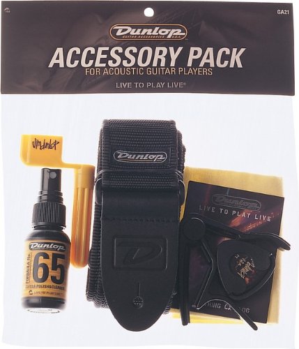 Dunlop DL ACC 30020 GA21 Akustik Gitarren Accessoire Pack