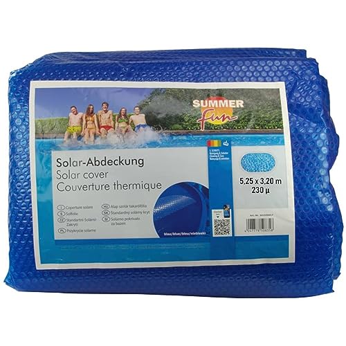 Summer Fun Extra-Solar-Abdeckung oval für Becken 525x320 cm, 230µ