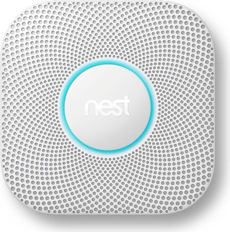 Nest 2nd Protect 2. Generation Wired White, Weiß