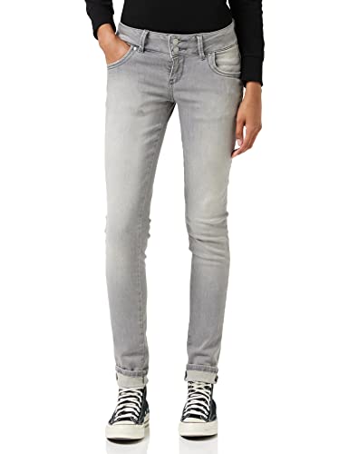 LTB Damen Jeans Molly Slim Fit - Grau - Dia Wash, Größe:W 29 L 30, Farbe:Dia Wash (51083)