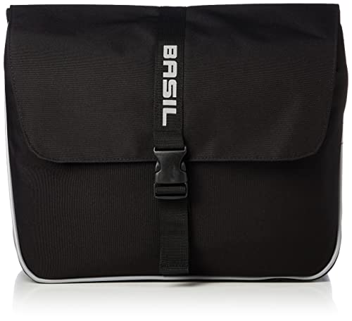 Basil Forte Doppelgepäcktasche, schwarz/schwarz, 35 Liter