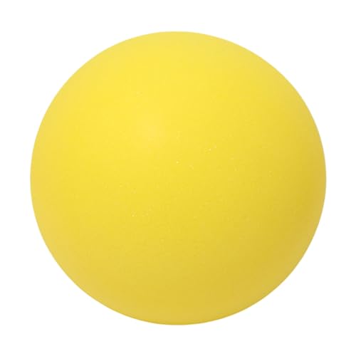 craxnile Silent Bounce Ball Kinder Silent Bounce Ball Tragbares Babyspielzeug Gelb 24 cm