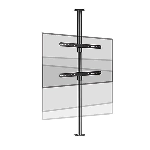 LCD-Fernseher, um 360 Grad drehbarer Rahmen, Bodenständer, Trennwand, drehbares Rack, drehbarer TV-Schrank, drehbarer Sockel (110–135 cm)