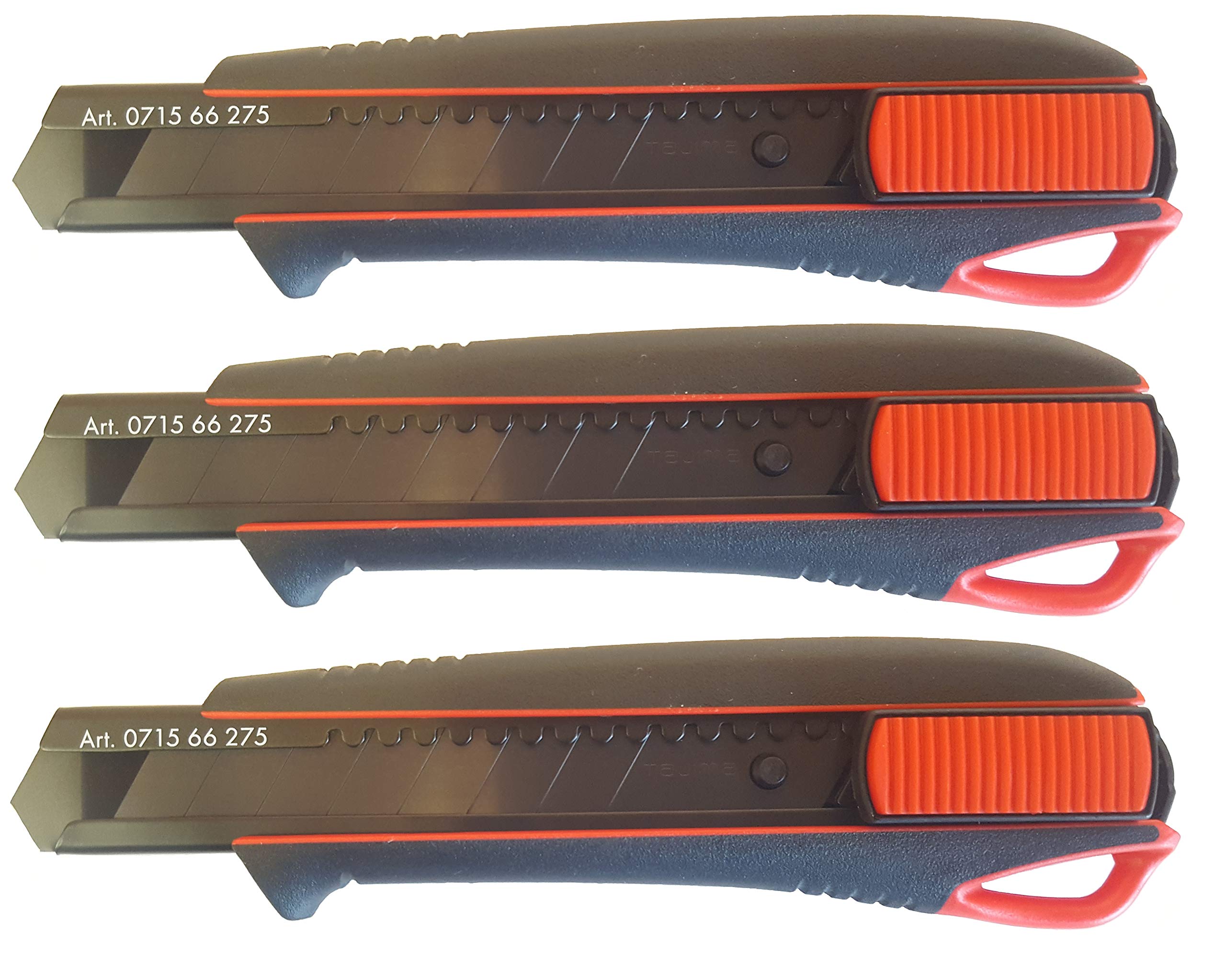 Würth 3x 2K Cutter-Messer mit Schieber incl. 3 Klingen