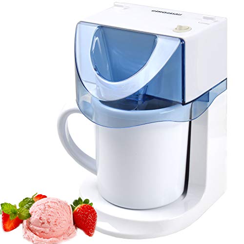 Gino Gelati GG-25W 3 in 1 Eismaschine - Frozen Yogurt Maschine - Milchshakemaschine