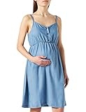ESPRIT Maternity Damen Jurk geweven mouwloos Kleid, Medium Wash - 960, 42 EU