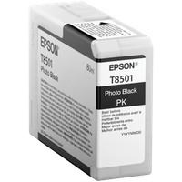 Epson T8501 - Photo schwarz - Original - Tintenpatrone - für SureColor P800 (C13T850100)