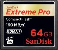 SanDisk Extreme PRO R160/W150 CompactFlash Card 64GB