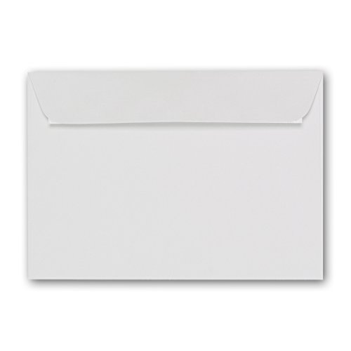 ARTOZ 150x Briefumschläge DIN C6 Weiß I 16,2 x 11,4 cm Kuvert ohne Fenster I Umschläge selbstklebend haftklebend I Serie Artoz 1001