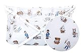 Faltbare Babybadewanne - Niedlicher Cartoon-Piratendruck 70-90 cm - Rutschfeste, tragbare Badewanne für Jungen und Mädchen - Geeignet für Kinder von 1 bis 8 Jahren - Babybadezubehör für Kleinkinder