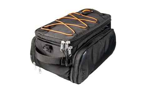 KTM Gepäckträger Tasche Fahrrad Tasche schwarz/orange fur Racktime 'Snapit 2.0' System