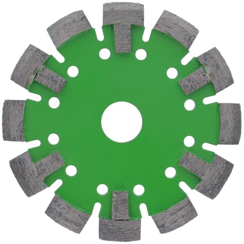 PRODIAMANT Diamant Frässcheibe 130mm Breite 17mm für Fußbodenheizung Rillenfräsen V-Segment weiche Bindung für harten Estrich und Beton