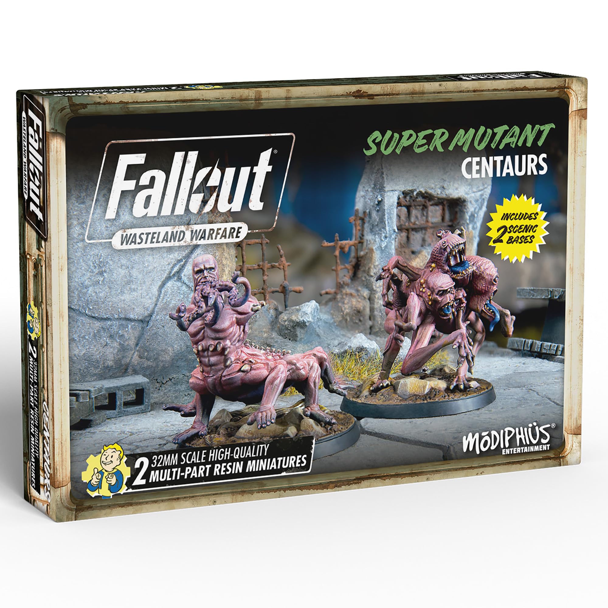 Modiphius Fallout Wasteland Warfare Super Mutants Centaurs
