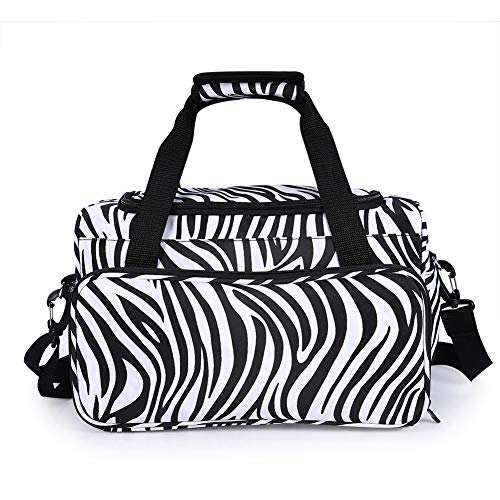 Zebra Stripe Handtasche, Friseur Tools Tasche Tragbare Schere Kammhalter Tasche Hairstyling Case
