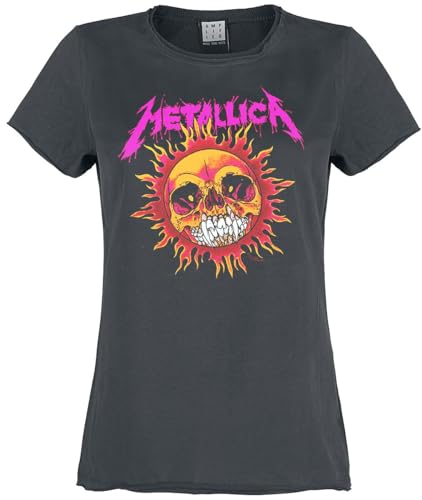 Metallica Amplified Collection - Neon Sun Frauen T-Shirt altweiß M