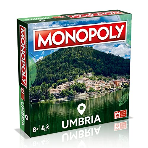 Winning Moves - Monopoly, I Borghi e Belli di Italien, Umbria