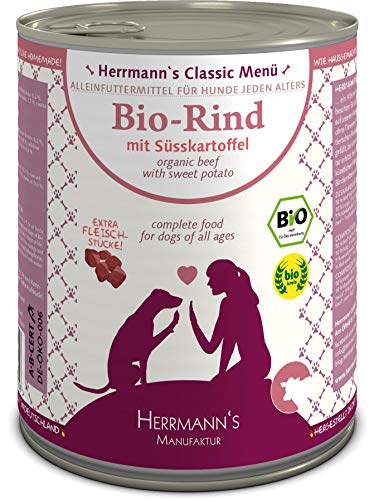 Herrmanns | Bio-Rind mit Süßkartoffeln | Classic | 6 x 800 g