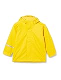 CareTec Kinder wasserdichte Regenjacke, Gelb (Yellow 324), 12 Monate/80 cm