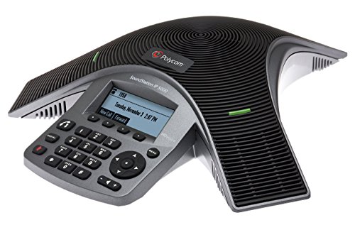 Polycom IP IP5000 Tischtelefon Soundstation – Schwarz (Generalüberholt)