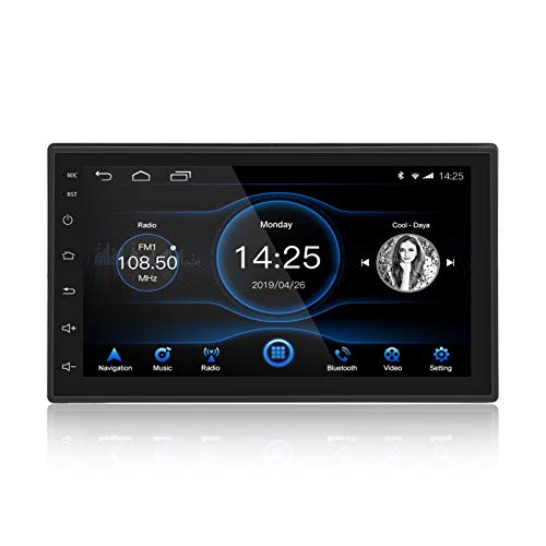 Ezonetronics 7 Zoll Android 8.1 Autoradio Stereo 1024x600 GPS-Navigation Bluetooth WiFi SWC USB-Spiegel Link Player 1G DDR3 + 16G NAND Memory Flash