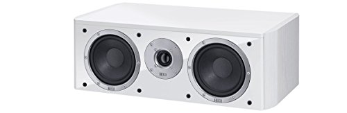 Heco Music Style Center 2 90 W Weiß Lautsprecher – Lautsprecher (2-Wege, kabelgebunden, RCA, 90 W, 35 – 40.000 Hz, Weiß)