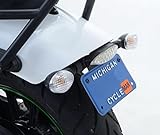 R&G License Plate Bracket Tail Tidy LP0186BK KOMPATIBEL MIT Kawasaki Vulcan S 2015 > 2018