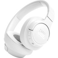 JBL Tune 720BT Wireless On-Ear-Kopfhörer Pure Bass Sound, Bluetooth und leichtem, faltbarem Design – Bis zu 76 Stunden Musikwiedergabe – Weiß