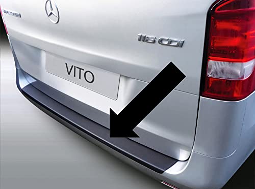 Richard Grant Mouldings Ltd. Original RGM Ladekantenschutz schwarz passend für Mercedes W447 V-Klasse Viano und Vito Facelift ab Baujahr 03.2019- RBP630