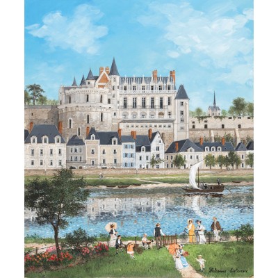 Puzzle Mich�le Wilson Le Chateau d'Amboise 500 Teile Puzzle Puzzle-Michele-Wilson-A1109-500