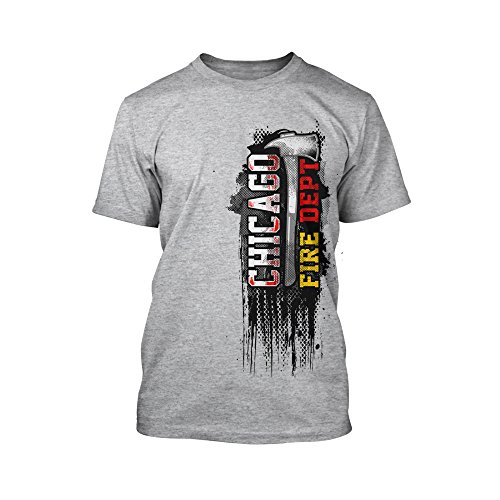 Chicago Fire Dept. - Design T-Shirt in grau (S)