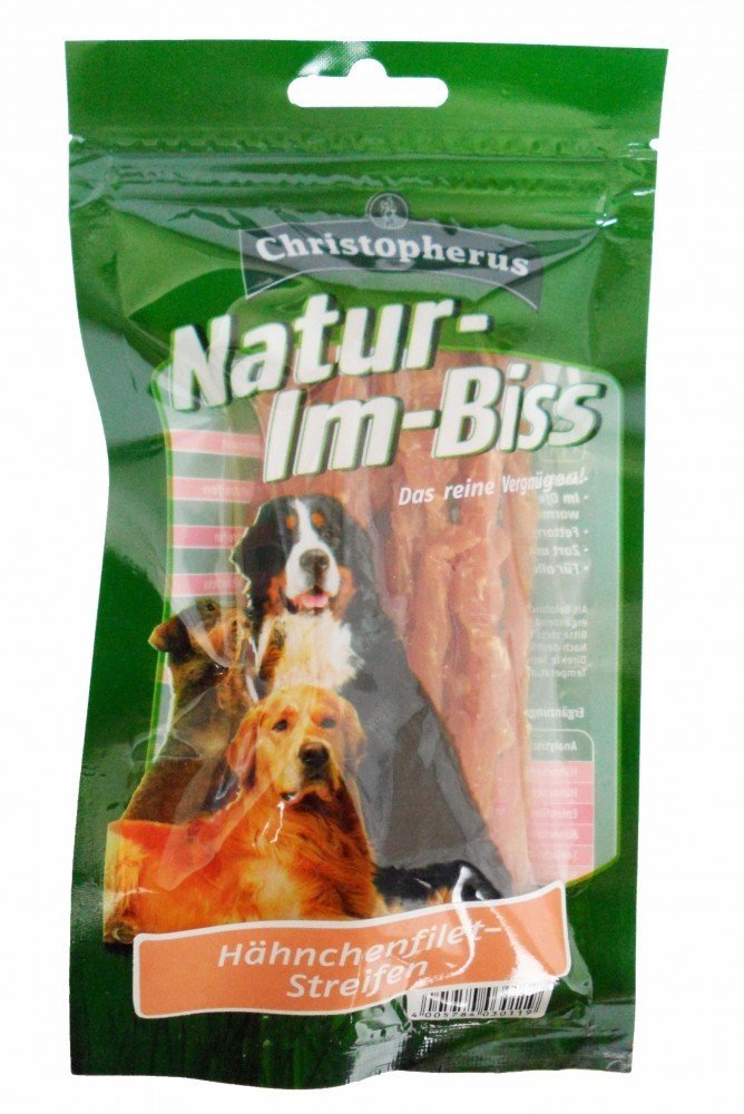 Allco | Christopherus Natur-Im-Biss Hähnchenfilet-Streifen | 12 x 70 g