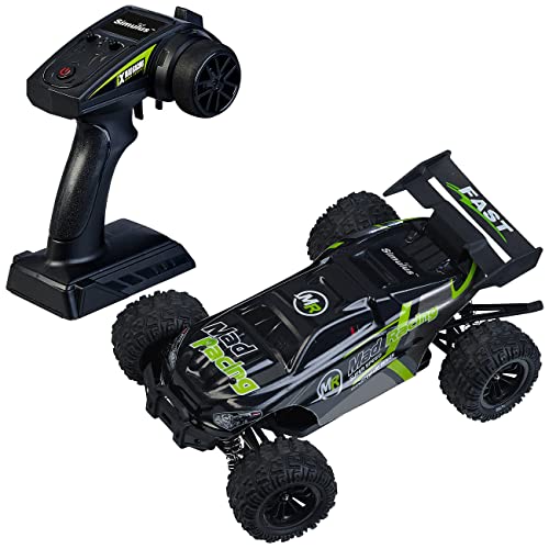 Simulus RC Auto: Ferngesteuertes Monster-Truck mit Allrad-Antrieb, 2,4GHz, bis 35 km/h (Ferngesteuertes Auto Monstertruck)