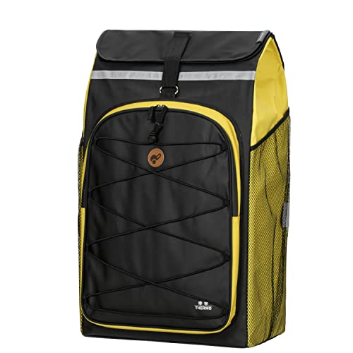 Andersen Shopper Tasche Fado 2.0 74 Liter gelb und mit integriertem Thermofach 9 Liter