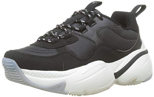 victoria Unisex-Erwachsene Aire Nylon/Serraje Pu Sneaker, Schwarz (Negro 10), 39 EU