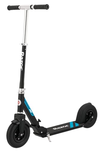 Razor A5 Air Kick Scooter für Kinder ab 8 Jahren – extra langes Deck, 20,3 cm pneumatische Gummiräder, faltbar, Anti-Rassel-Lenker, für Fahrer bis zu 100 kg