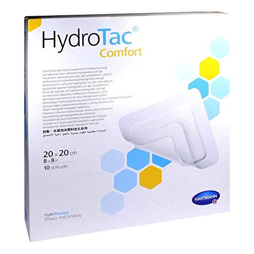 HYDROTAC comfort Schaumverband 20x20 cm steril 10 St Verband