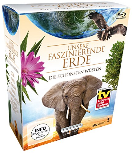 Unsere faszinierende Erde - Die schönsten Wüsten, Die Komplettbox (Limited Edition auf 6 Blu-rays) (SKY VISION)