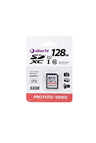 SilverHT NANOHOOP Premium - SDXC-Speicherkarte (128 GB)